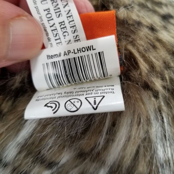 Adventure Planet Plush owl lifelike feathers - Picture 10 of 12